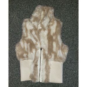 Charlotte Russe Faux Fur Vest